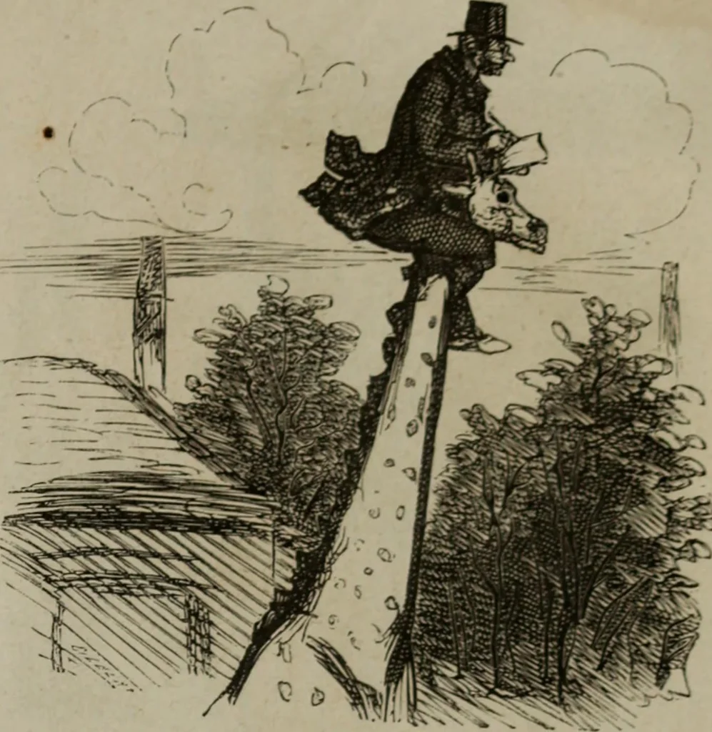 An illustration from Cham, 1853, leaf 332