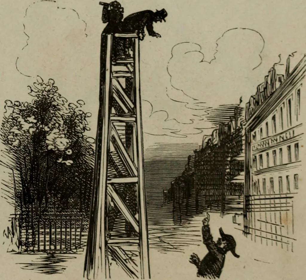 An illustration from Cham, 1853, leaf 332