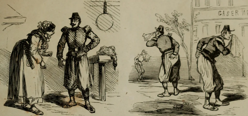 An illustration from Cham, 1853, leaf 338