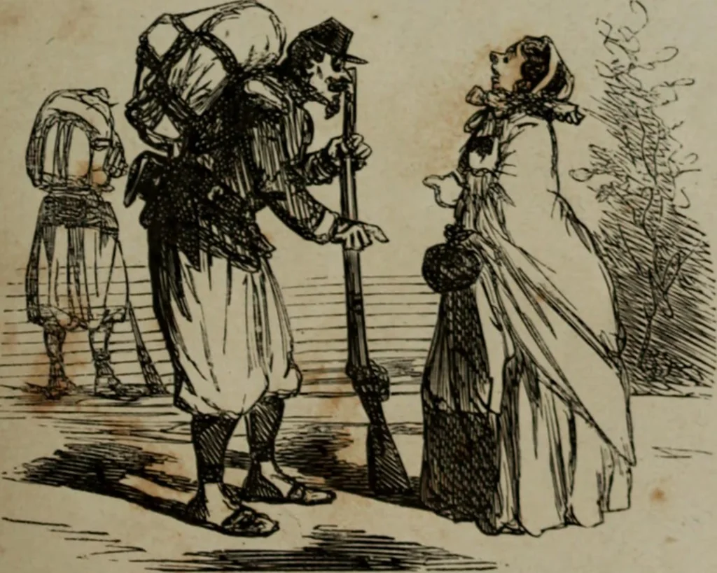 An illustration from Cham, 1853, leaf 338