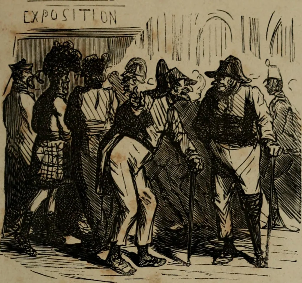 An illustration from Cham, 1853, leaf 34