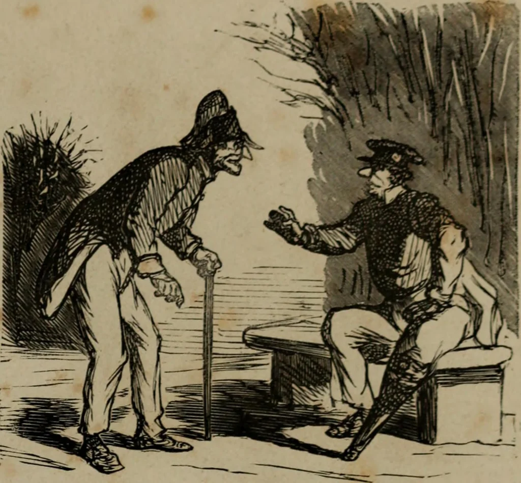 An illustration from Cham, 1853, leaf 34