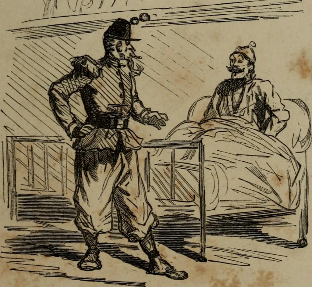 An illustration from Cham, 1853, leaf 34
