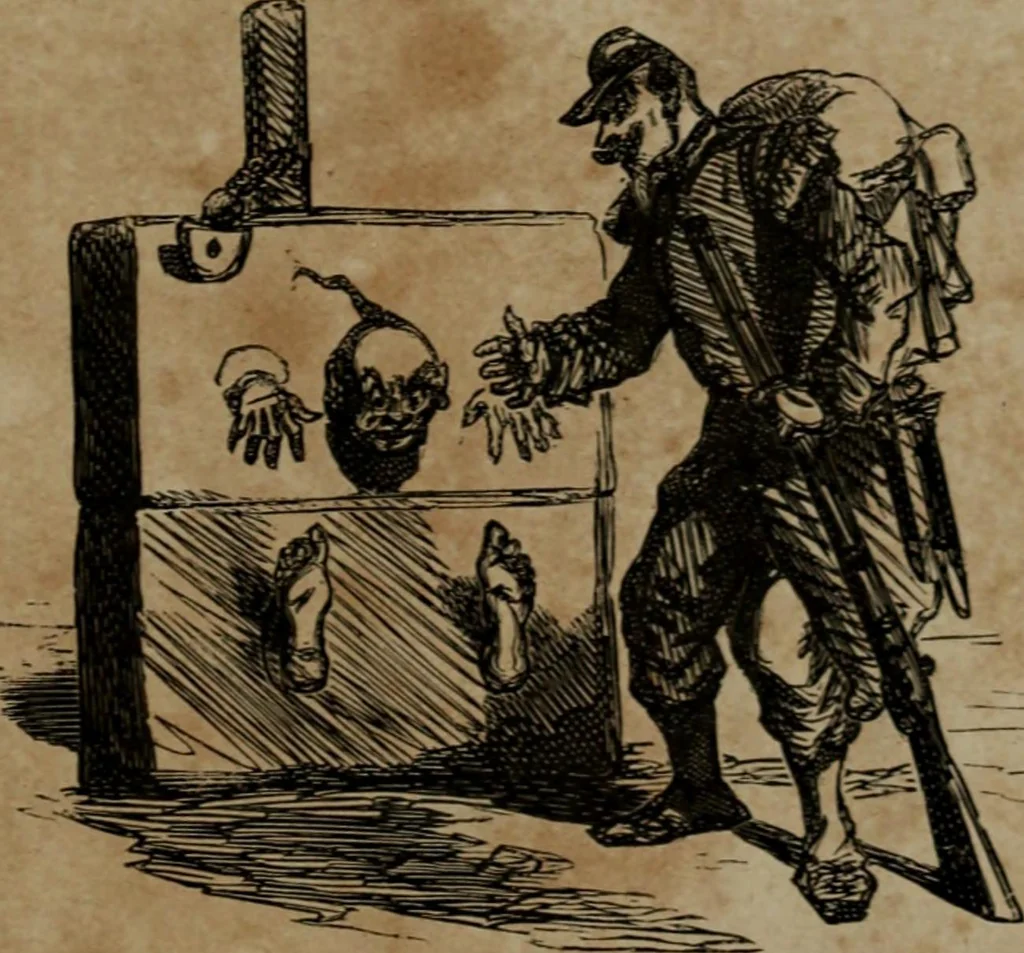 An illustration from Cham, 1853, leaf 340