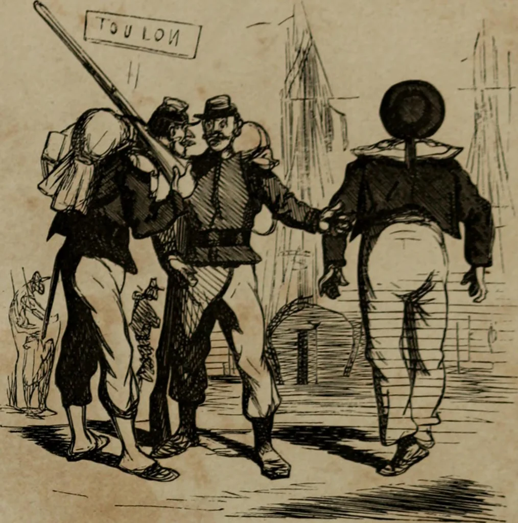 An illustration from Cham, 1853, leaf 342