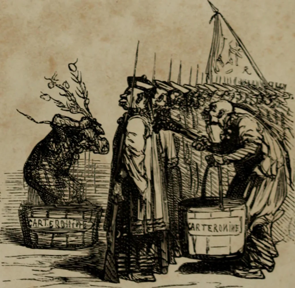 An illustration from Cham, 1853, leaf 344