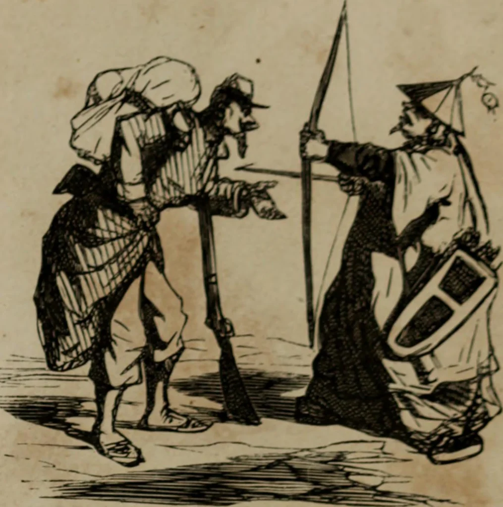 An illustration from Cham, 1853, leaf 346