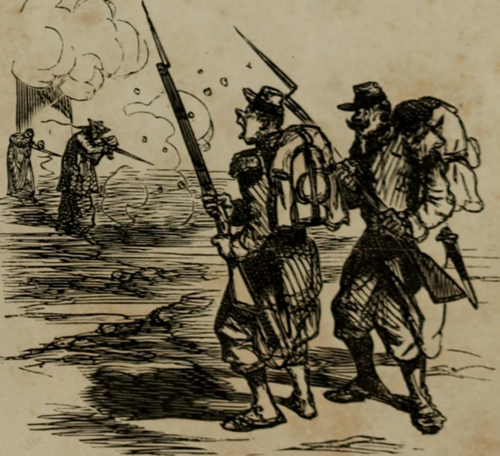 An illustration from Cham, 1853, leaf 346