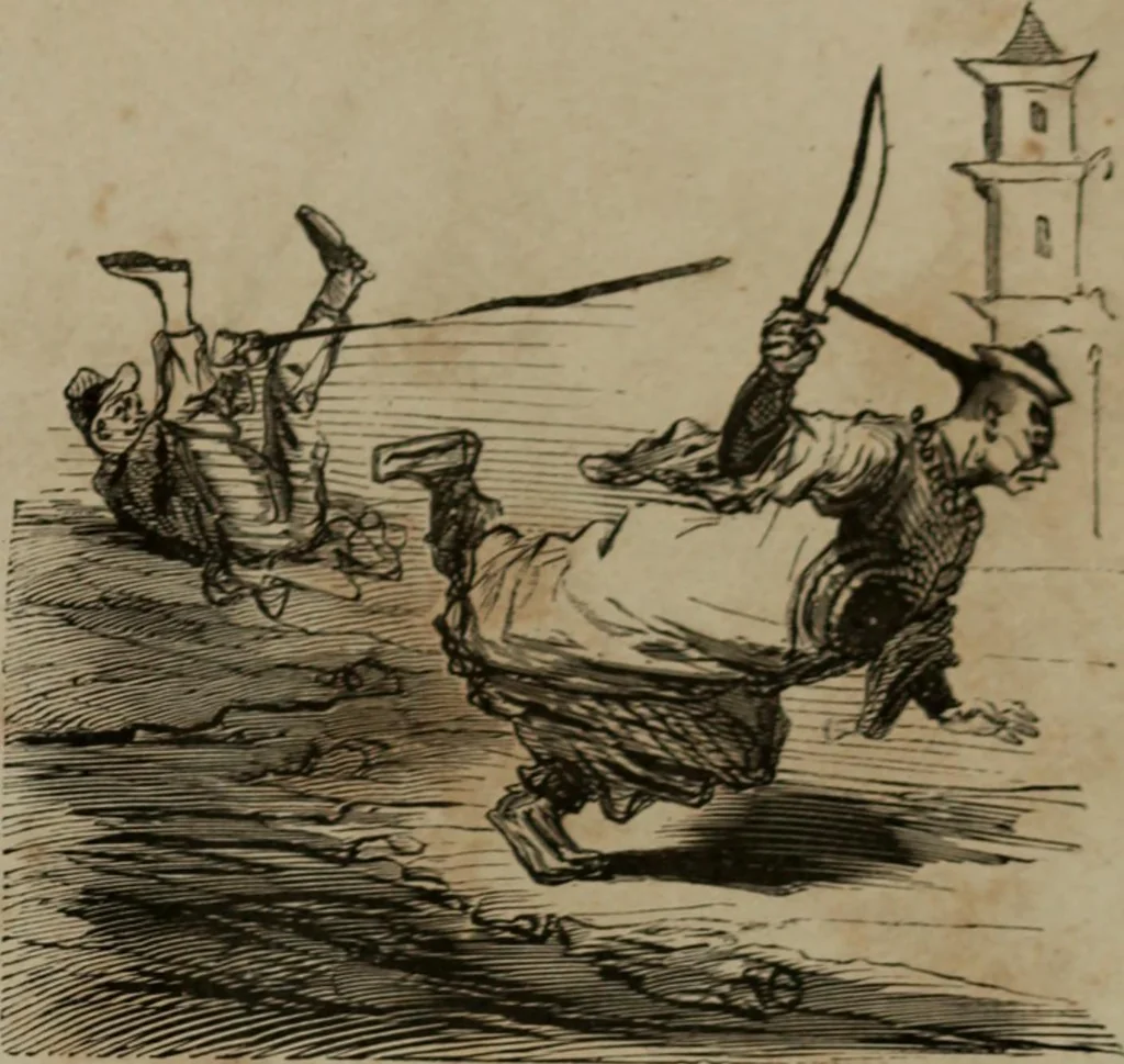 An illustration from Cham, 1853, leaf 350