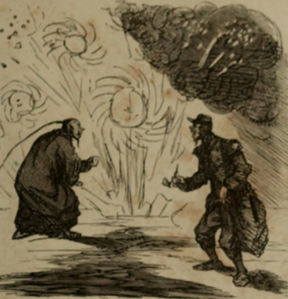 An illustration from Cham, 1853, leaf 354