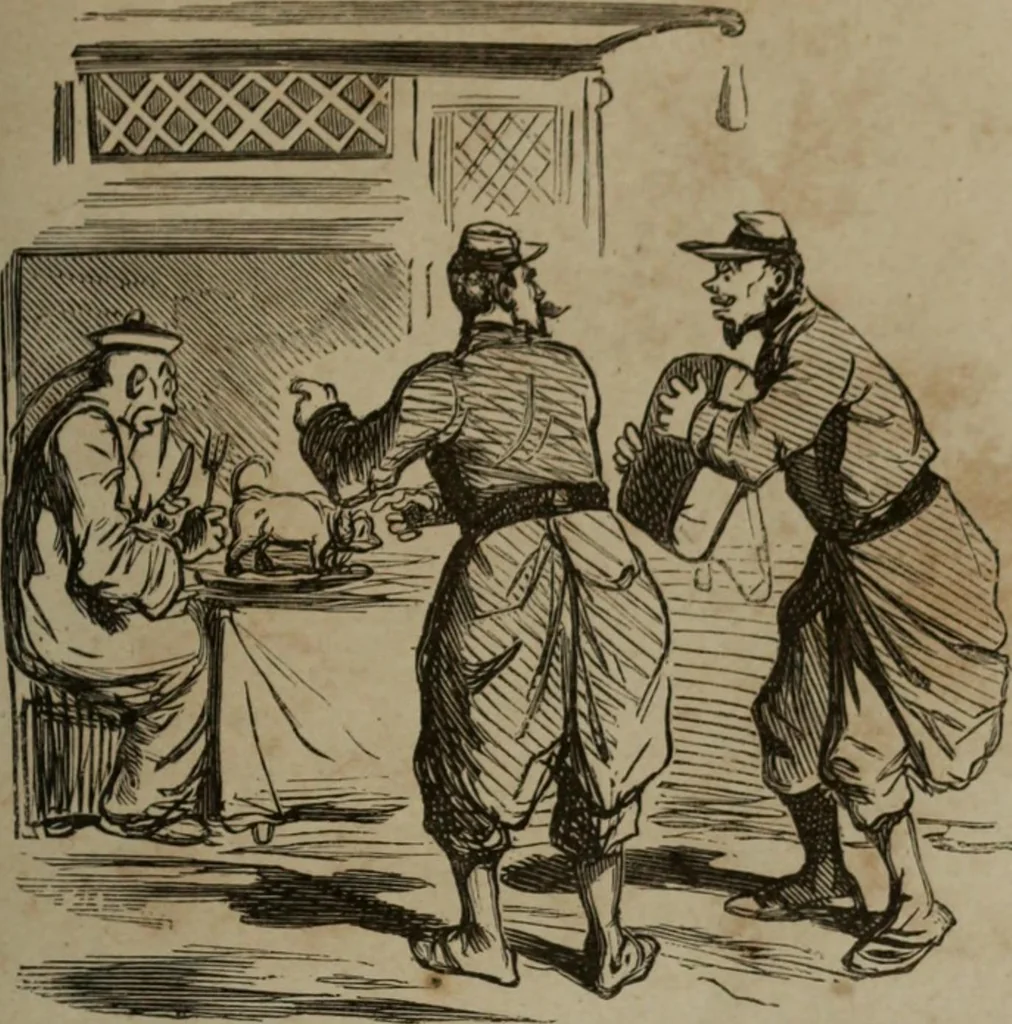 An illustration from Cham, 1853, leaf 356