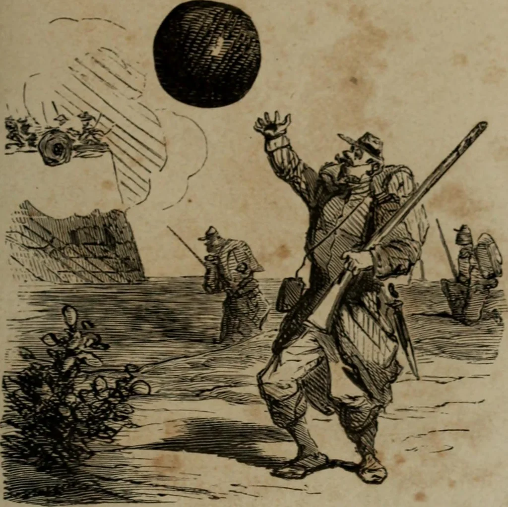 An illustration from Cham, 1853, leaf 358