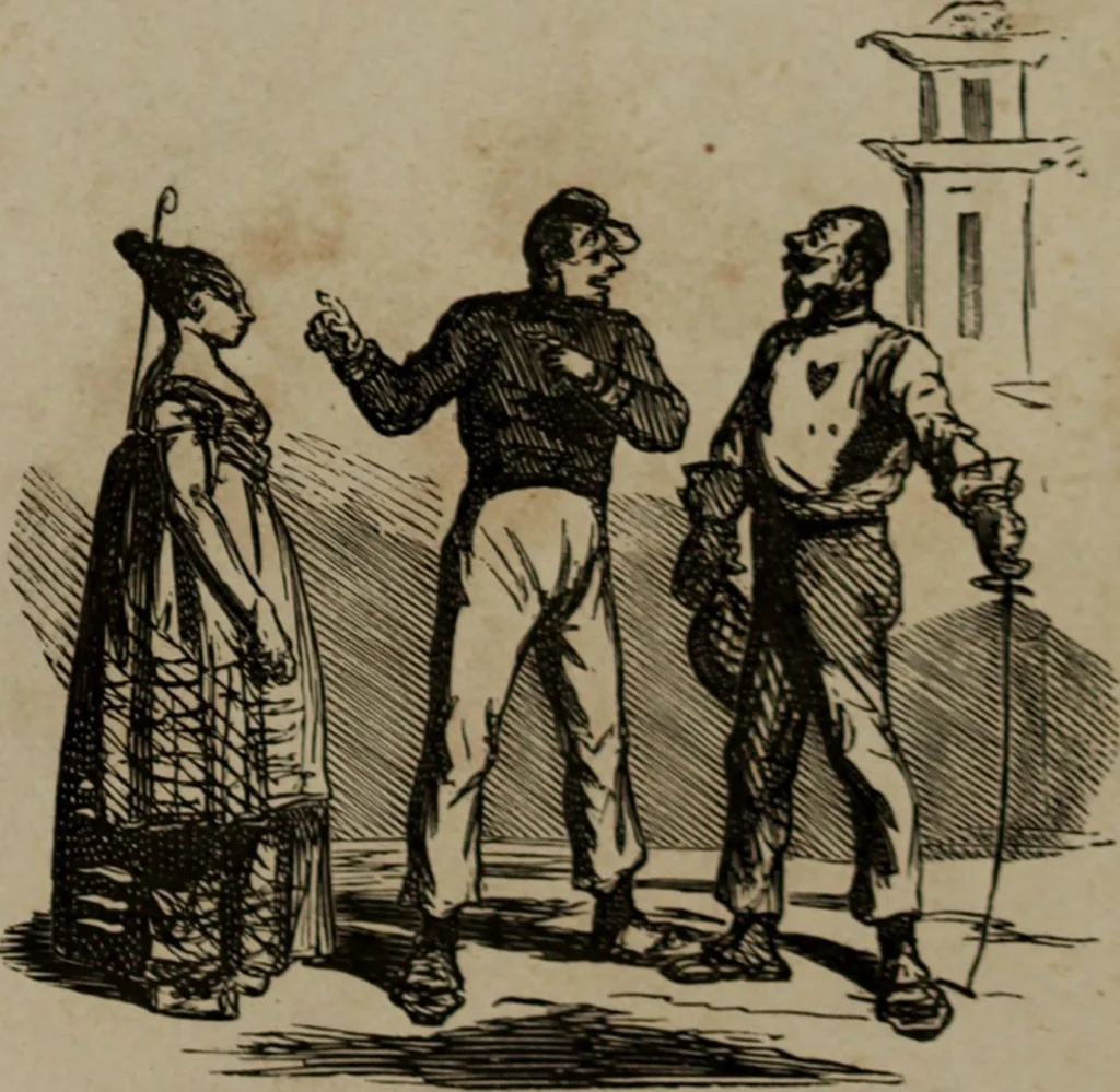 An illustration from Cham, 1853, leaf 362