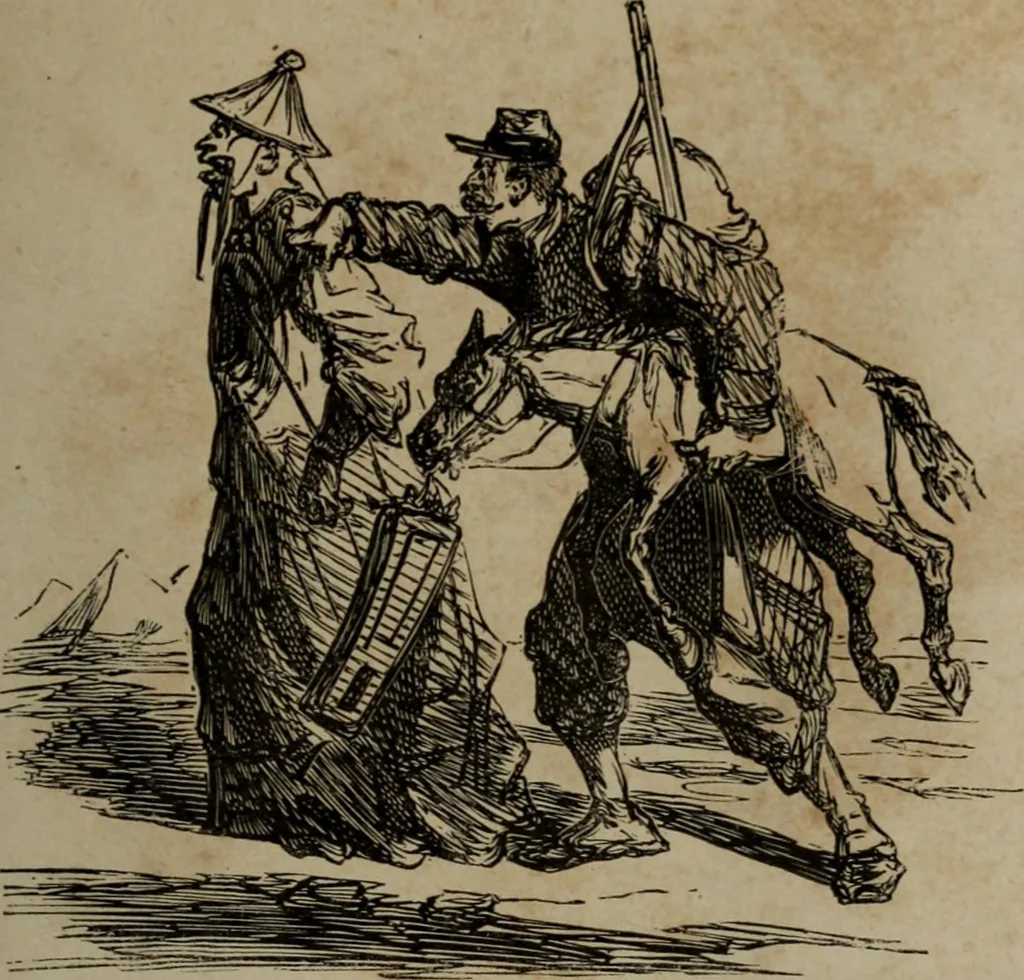 An illustration from Cham, 1853, leaf 364