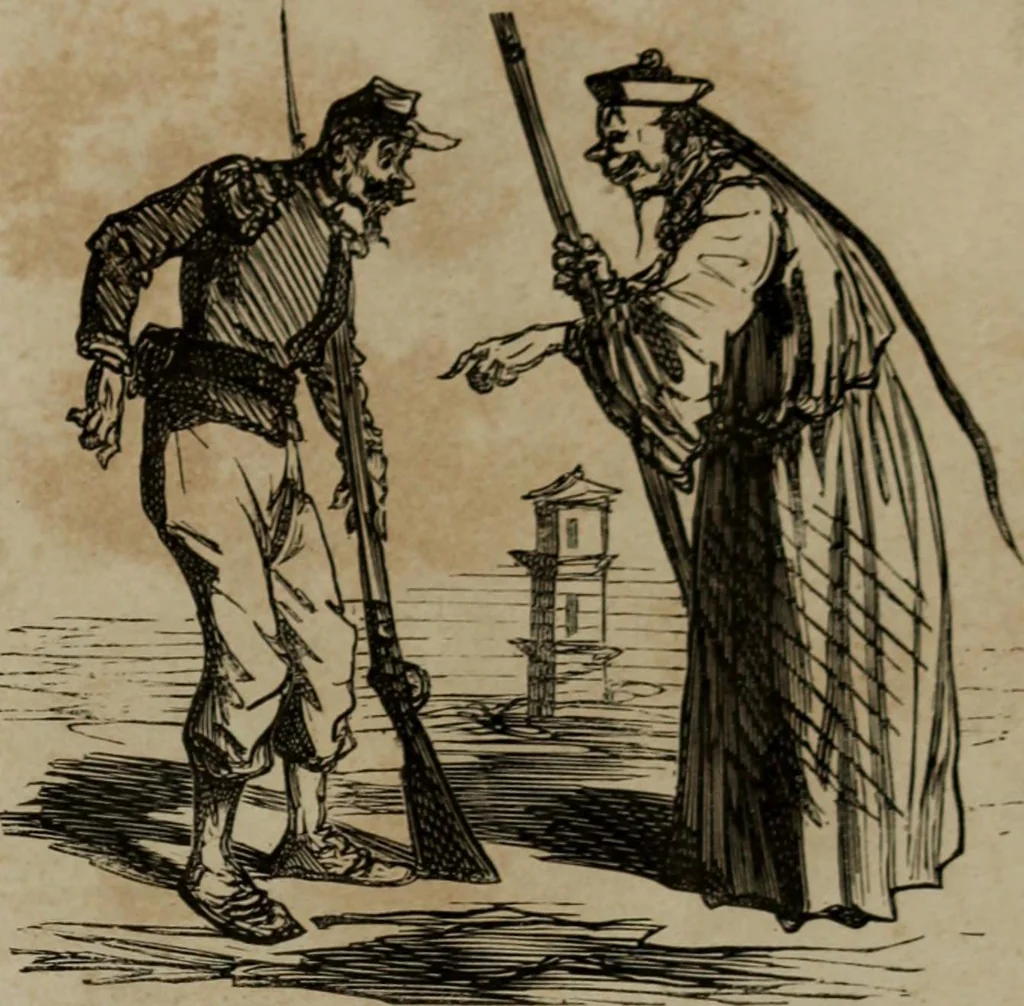 An illustration from Cham, 1853, leaf 364
