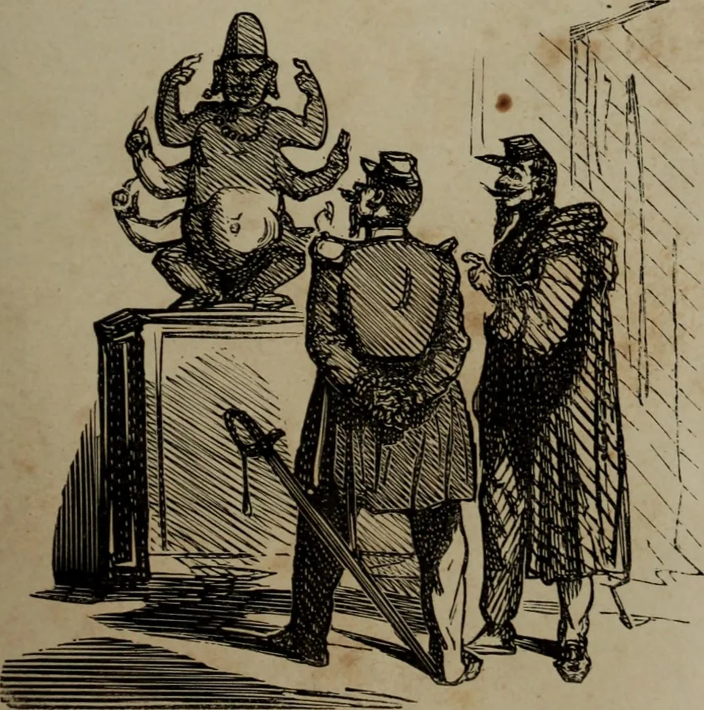 An illustration from Cham, 1853, leaf 364
