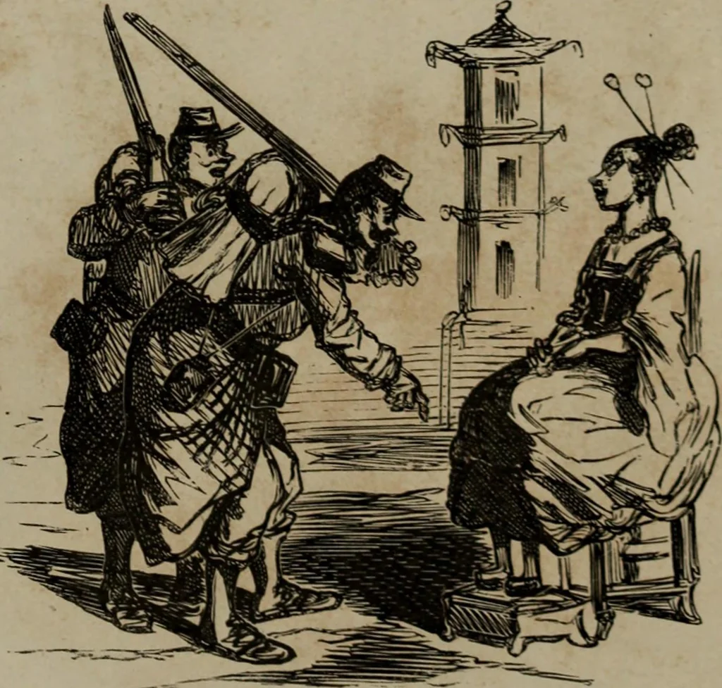 An illustration from Cham, 1853, leaf 364