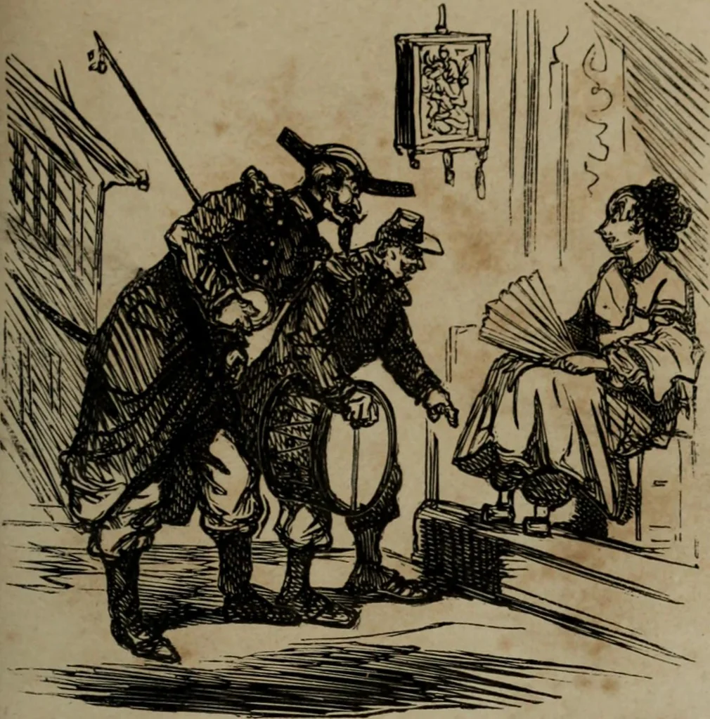 An illustration from Cham, 1853, leaf 366
