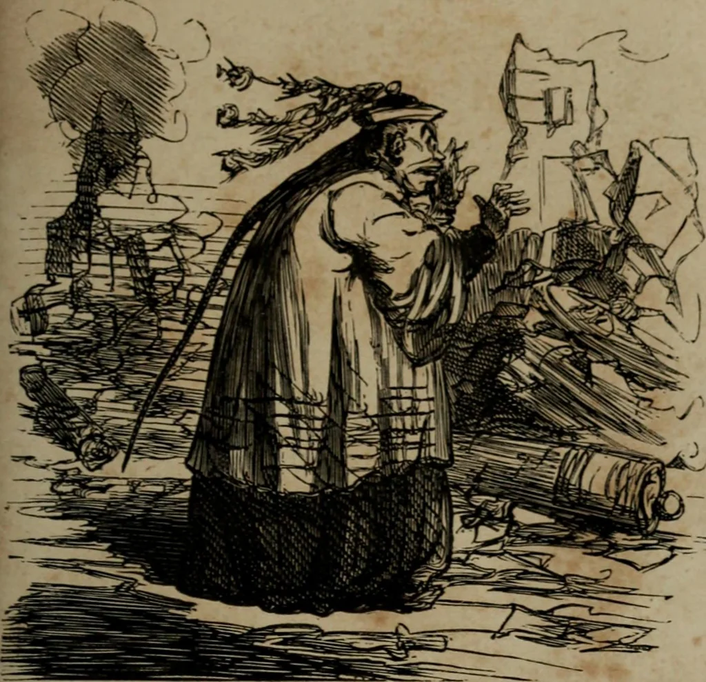 An illustration from Cham, 1853, leaf 368