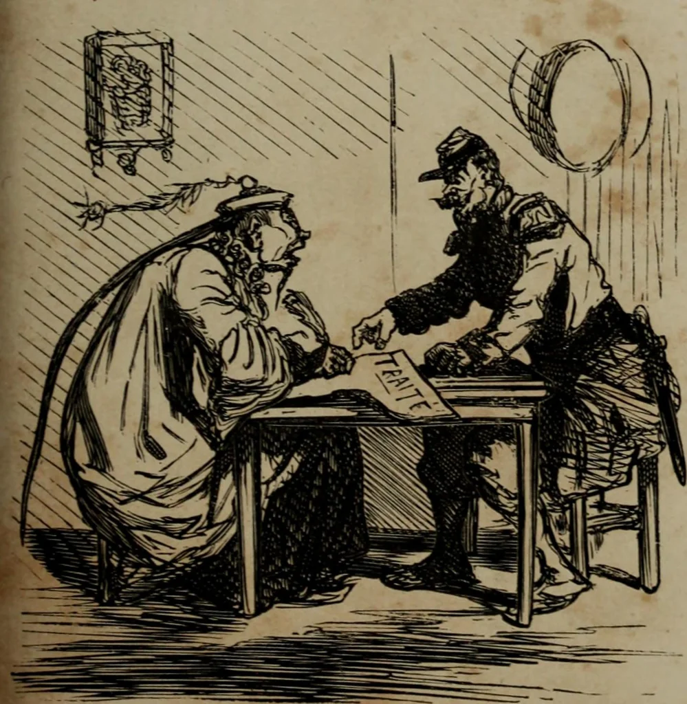 An illustration from Cham, 1853, leaf 368