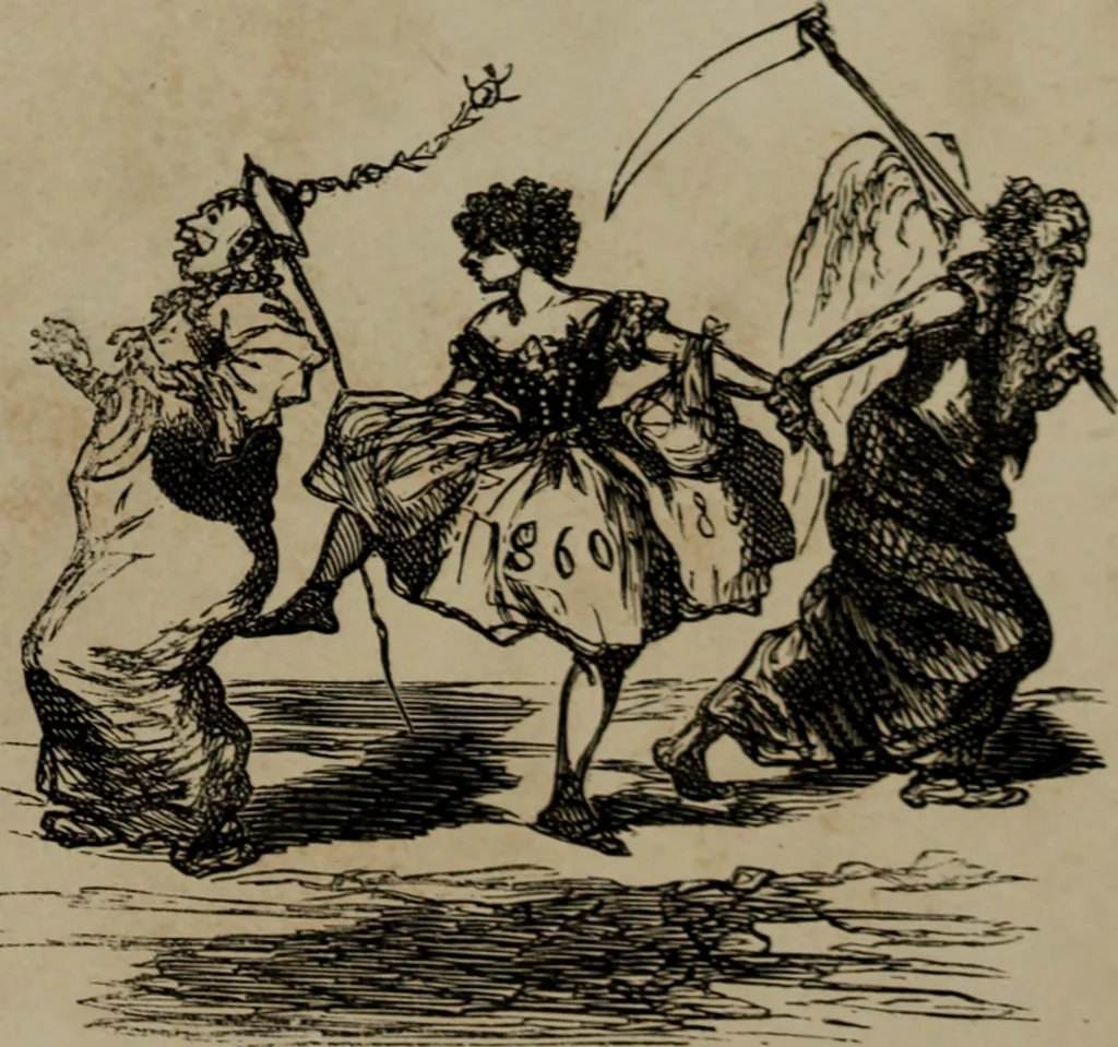 An illustration from Cham, 1853, leaf 370