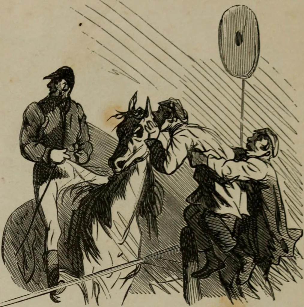 An illustration from Cham, 1853, leaf 376