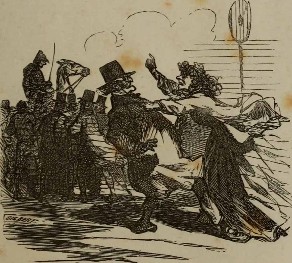 An illustration from Cham, 1853, leaf 376