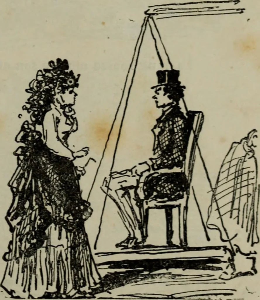 An illustration from Cham, 1853, leaf 38