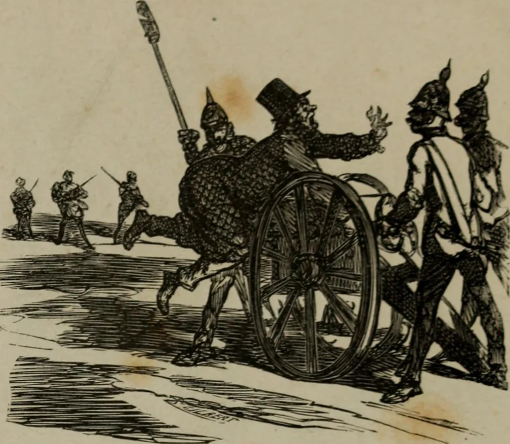 An illustration from Cham, 1853, leaf 380