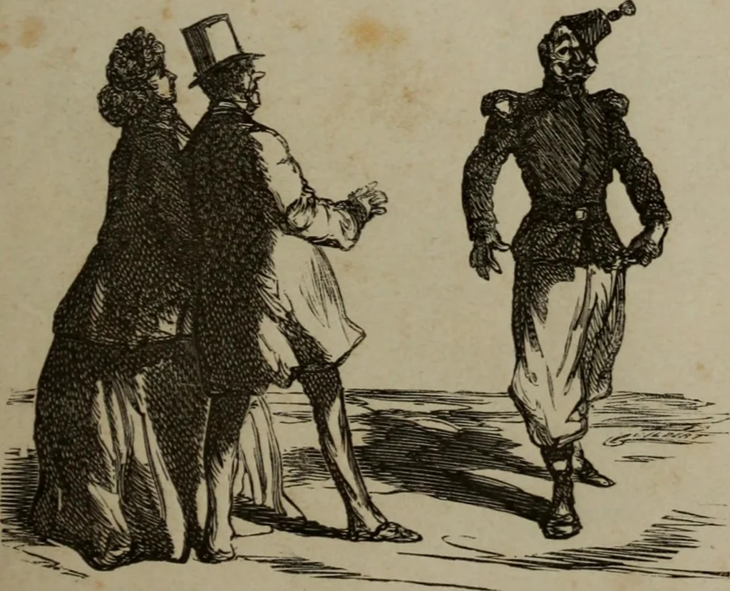 An illustration from Cham, 1853, leaf 380