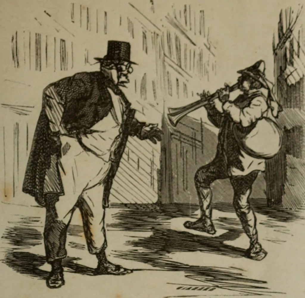 An illustration from Cham, 1853, leaf 384