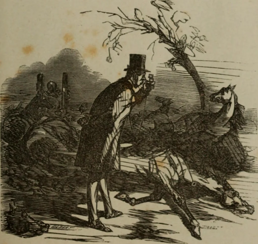 An illustration from Cham, 1853, leaf 384