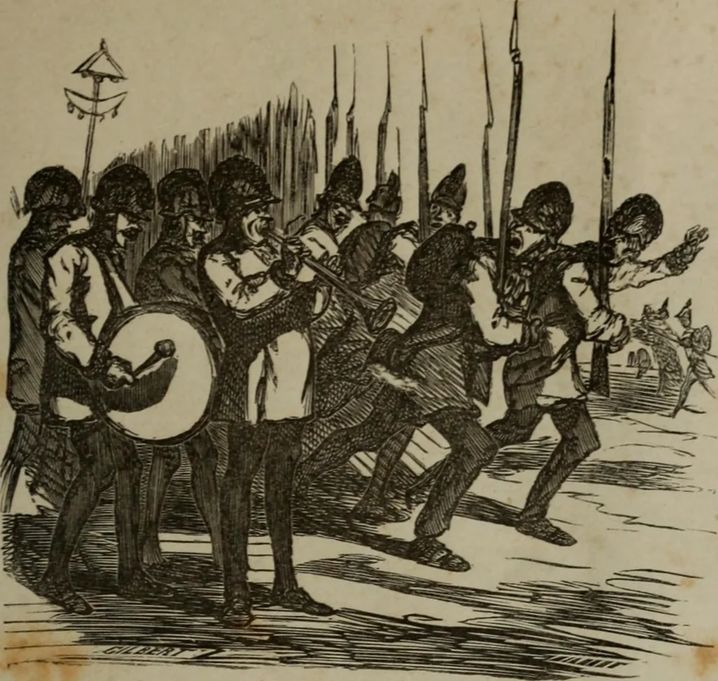 An illustration from Cham, 1853, leaf 386