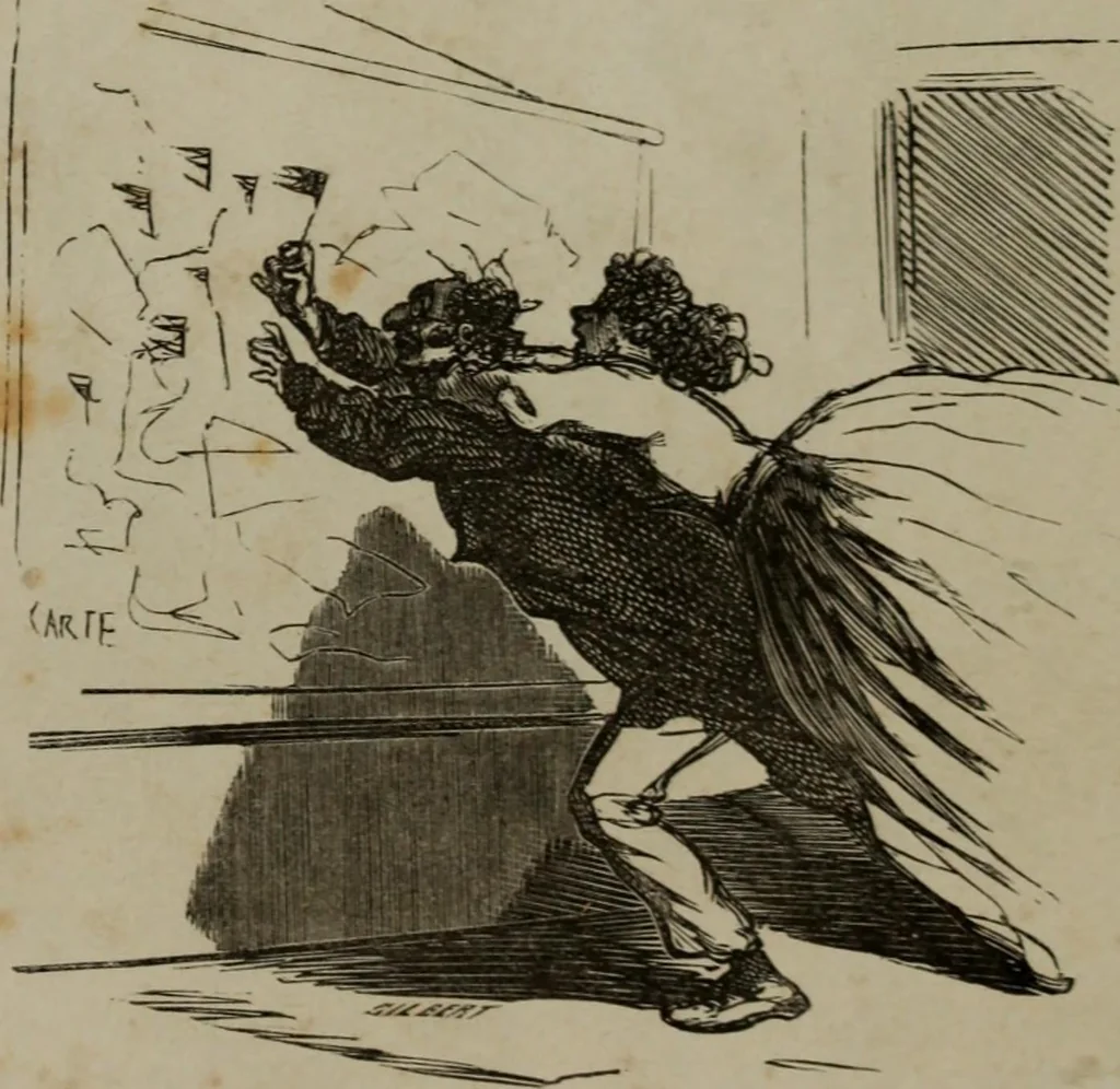 An illustration from Cham, 1853, leaf 386
