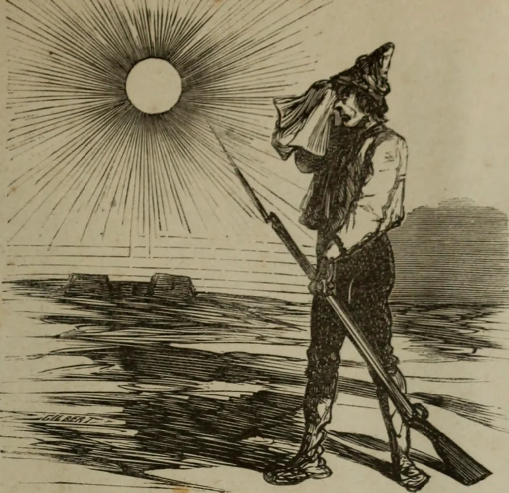 An illustration from Cham, 1853, leaf 388