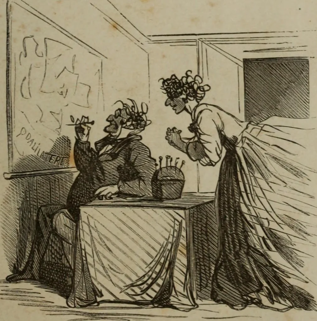 An illustration from Cham, 1853, leaf 388