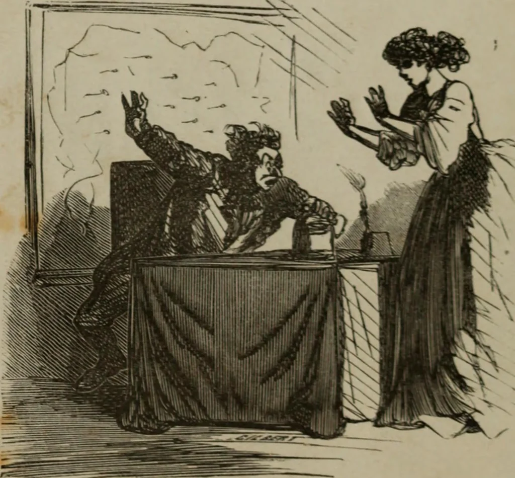 An illustration from Cham, 1853, leaf 388