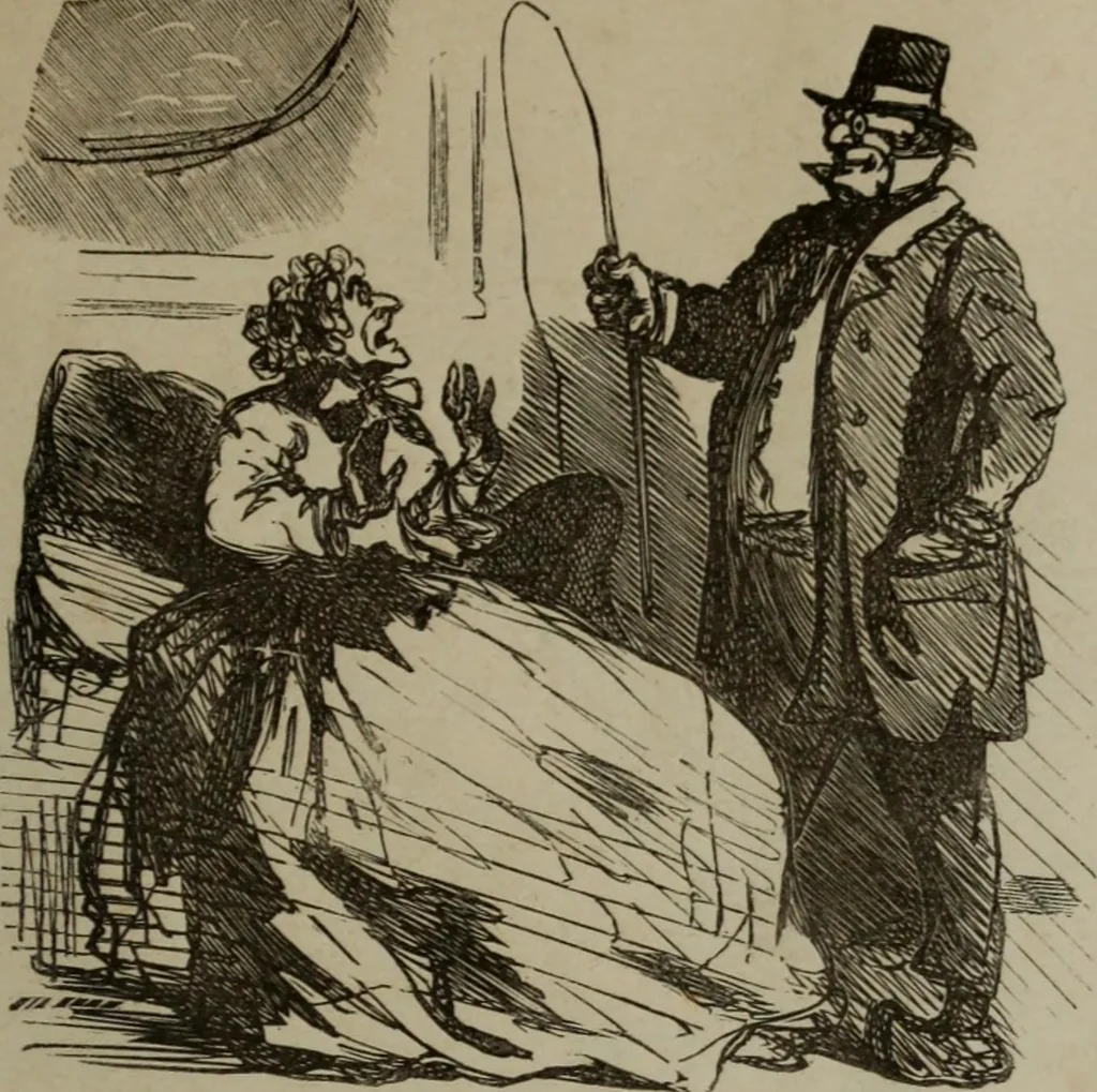 An illustration from Cham, 1853, leaf 390