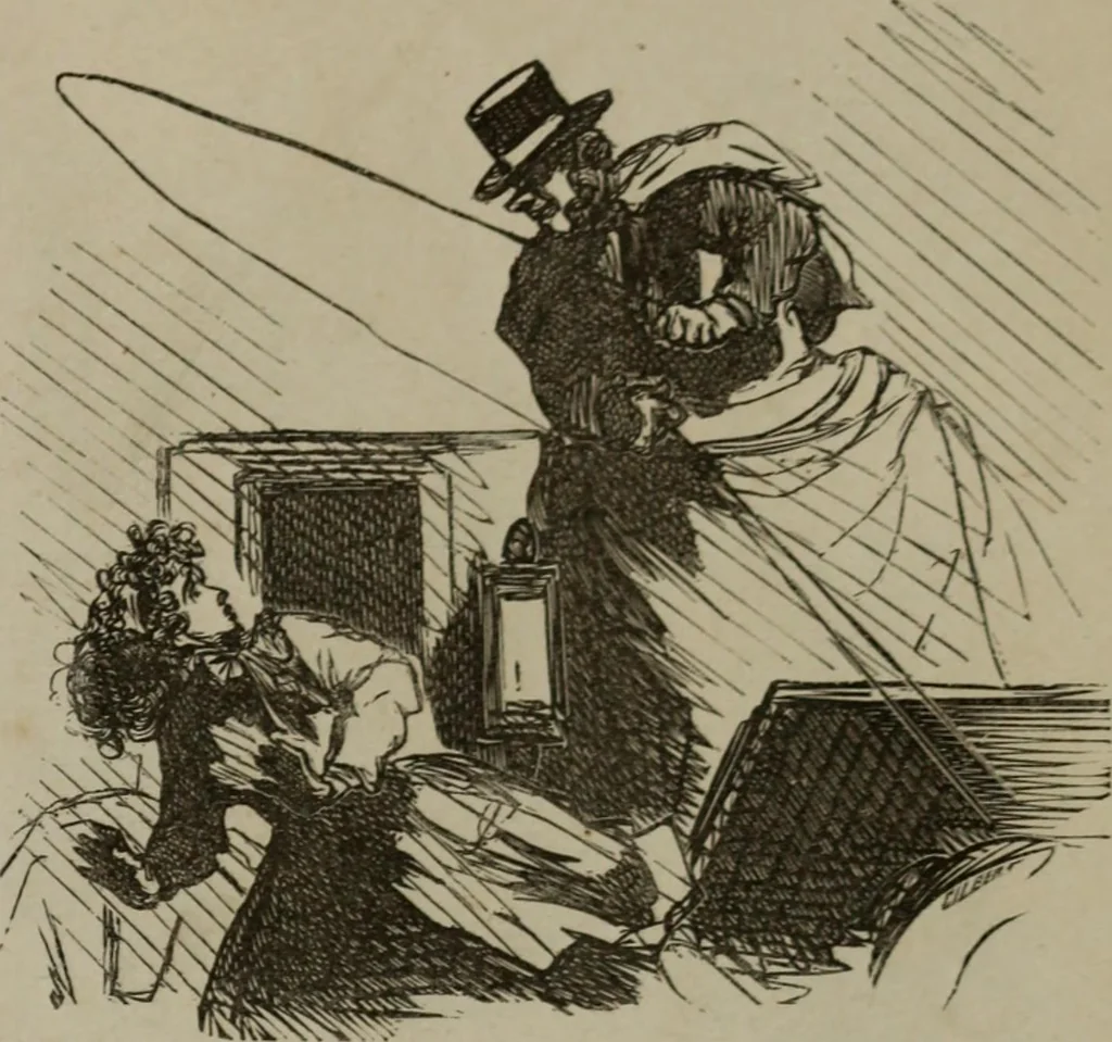 An illustration from Cham, 1853, leaf 390