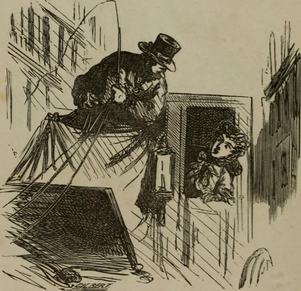 An illustration from Cham, 1853, leaf 390