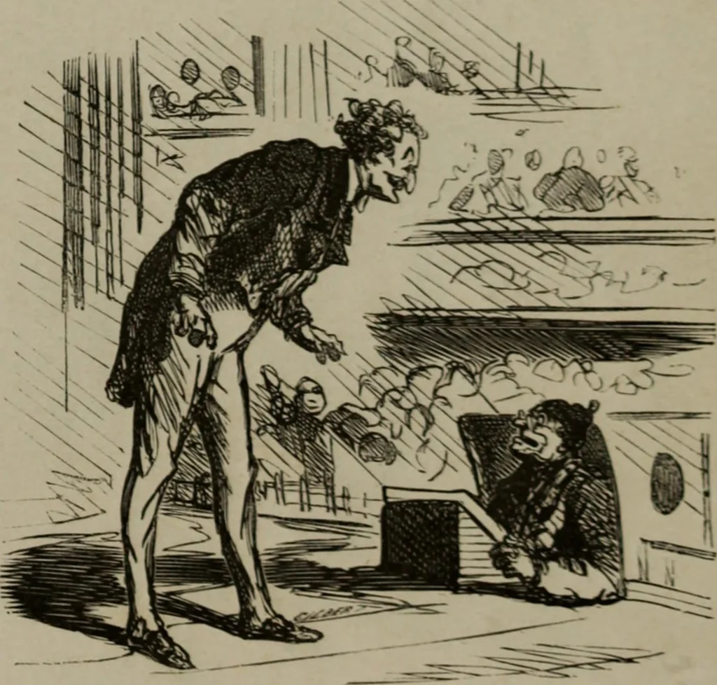 An illustration from Cham, 1853, leaf 392