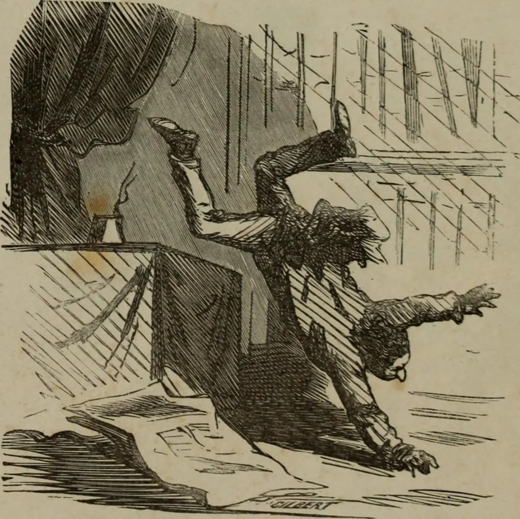 An illustration from Cham, 1853, leaf 396