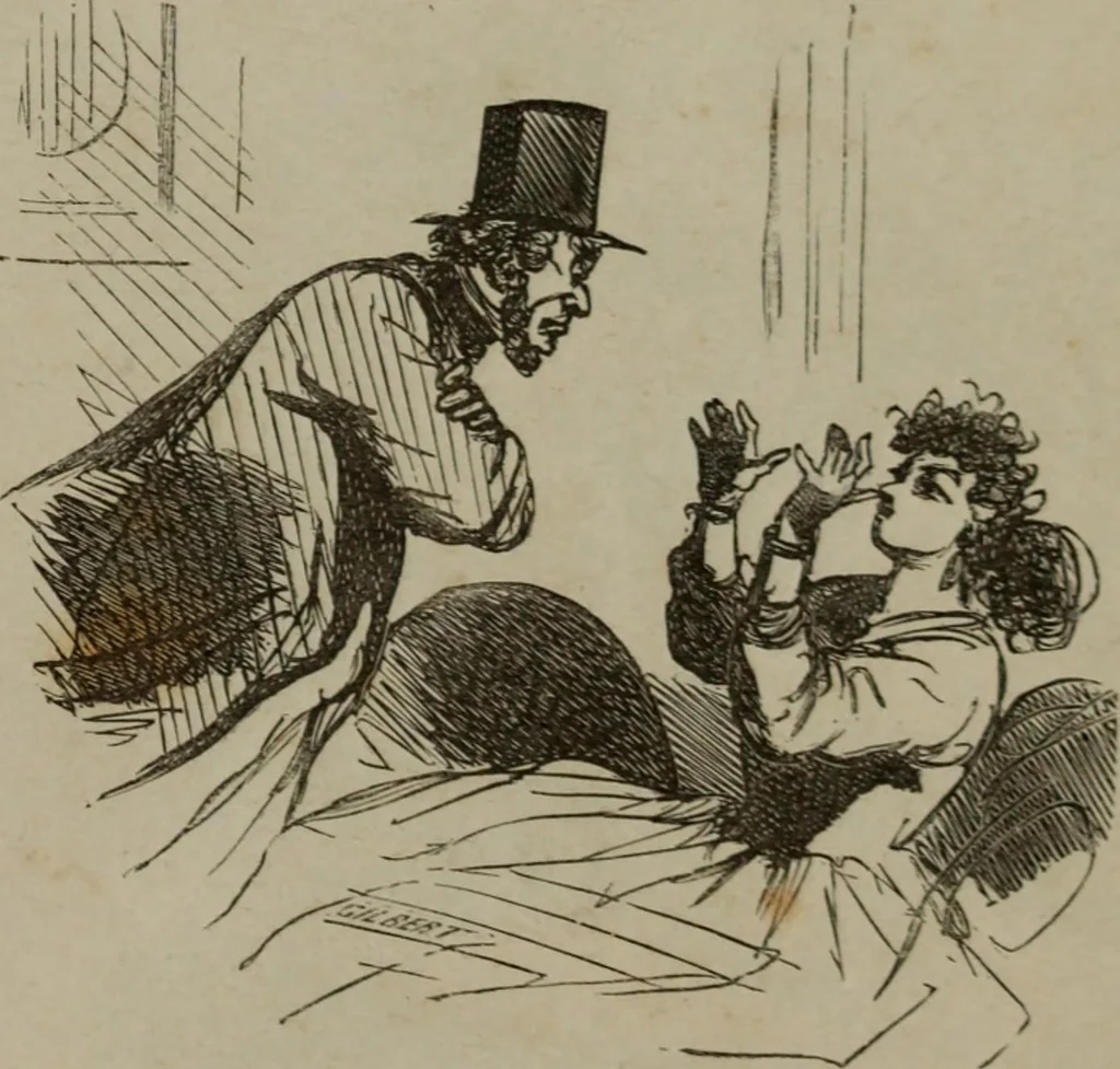 An illustration from Cham, 1853, leaf 398