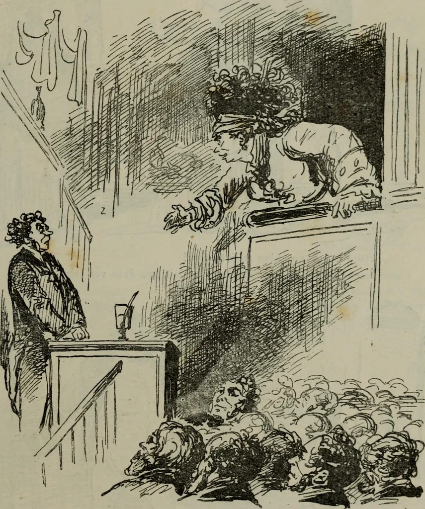 An illustration from Cham, 1853, leaf 40