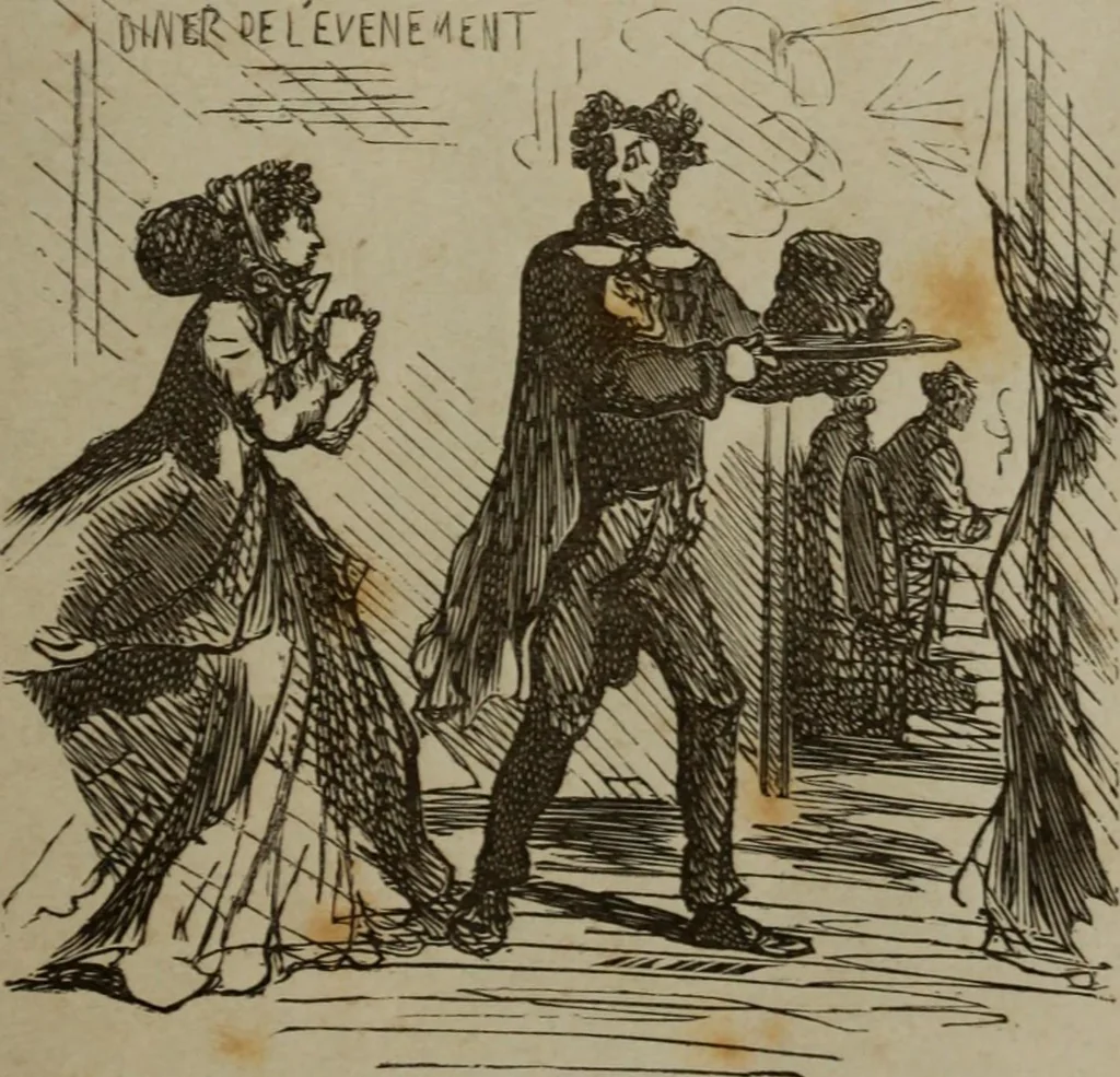 An illustration from Cham, 1853, leaf 400