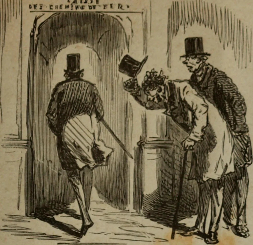 An illustration from Cham, 1853, leaf 402