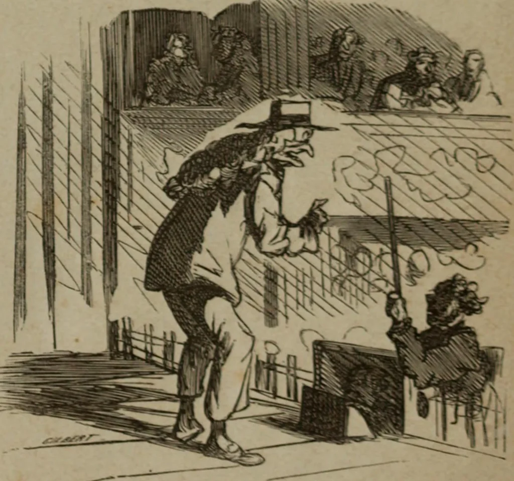 An illustration from Cham, 1853, leaf 402