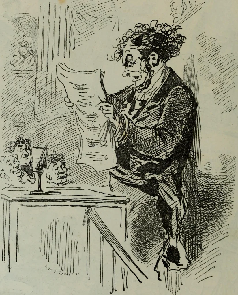 An illustration from Cham, 1853, leaf 43