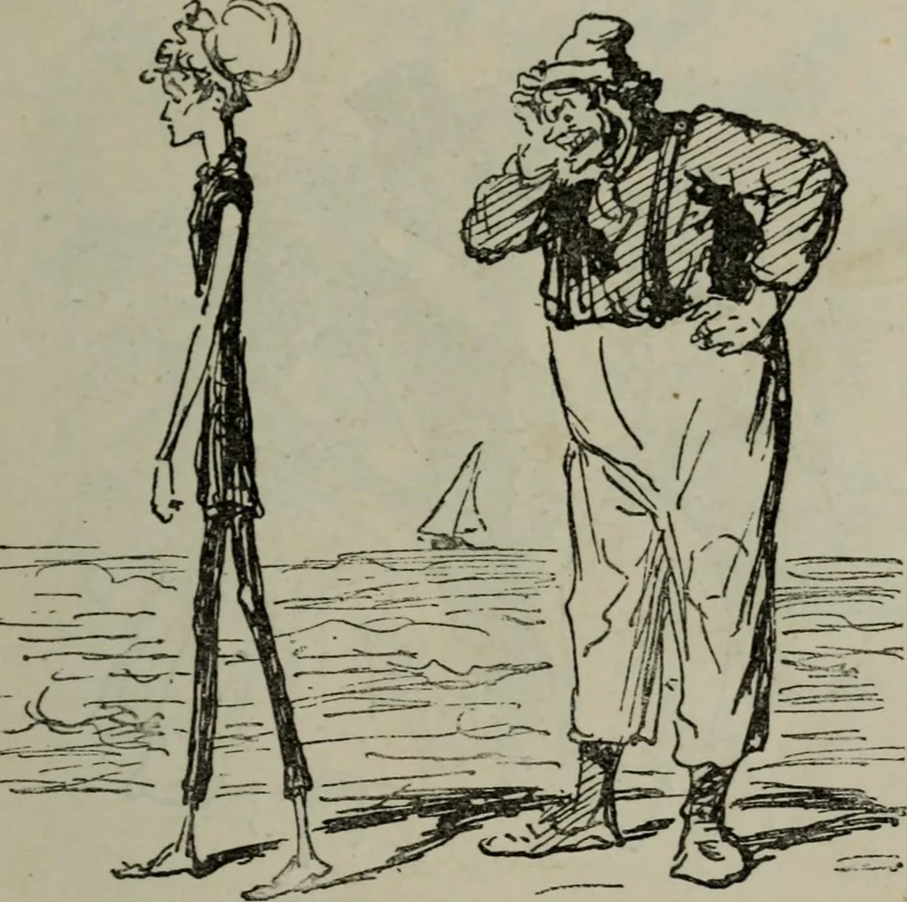 An illustration from Cham, 1853, leaf 48