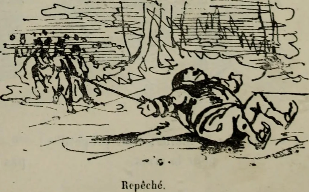 An illustration from Cham, 1853, leaf 50